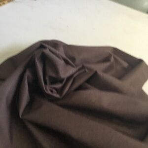Fabric in brown with blackout lining .Remnant